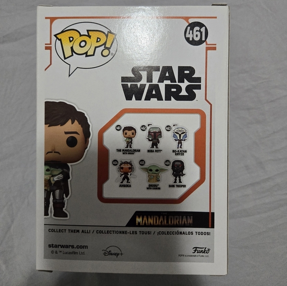 Star Wars: The Mandalorian with Grogu Funko Pop - Picture 2 of 4
